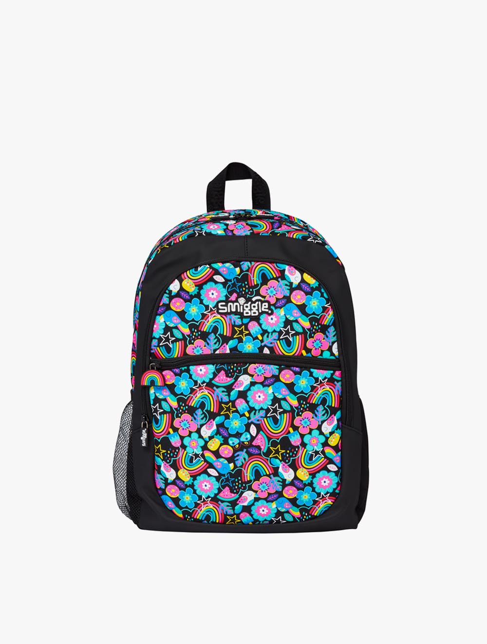Smiggle Drift Classic Backpack Black Mix IGL446866BLM